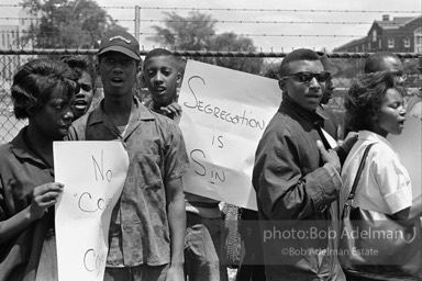 MLK led protests in Birmingham, Alabama. 1963