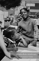 Innovative-English Infants School. New York City, 1970-Deborah Meirs' classroom; she later became an expert on improving public eduction. She put an emphasis on children learning through play rather than teaching, small class size, fostering children's curiosity and interest.BIS_28b-27a 001