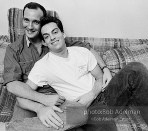 Craig Dean and Patrick Gill, who filed suit against the District of Columbia for the right to be legally married. Washington, 1990.