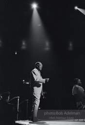 Duke Ellington at the Apollo Theater. Harlem, circa 1970.