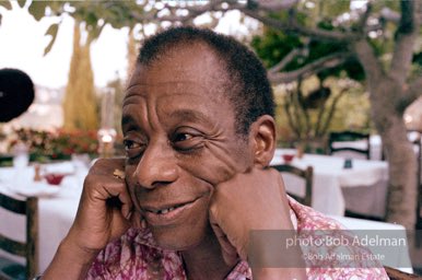 James Baldwin. St. Paul de Vence. 1985