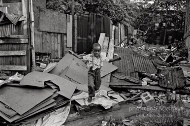 The Bedford Stuyvesant ghetto,  Brooklyn,  New York City.  1963