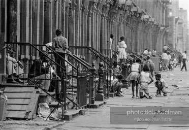 The Bedford Stuyvesant ghetto,  Brooklyn,  New York City.  1963