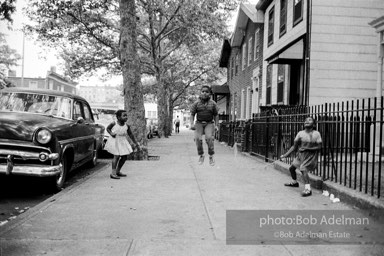 The Bedford Stuyvesant ghetto,  Brooklyn,  New York City.  1963