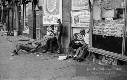 The Bedford Stuyvesant ghetto,  Brooklyn,  New York City.  1963