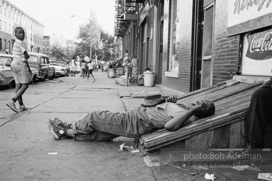 The Bedford Stuyvesant ghetto,  Brooklyn,  New York City.  1963