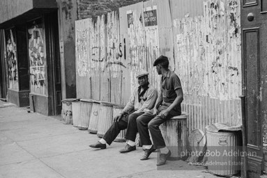 The Bedford Stuyvesant ghetto,  Brooklyn,  New York City.  1963