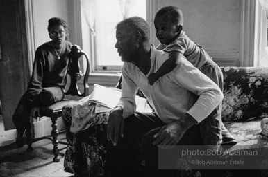 The Bedford Stuyvesant ghetto,  Brooklyn,  New York City.  1963