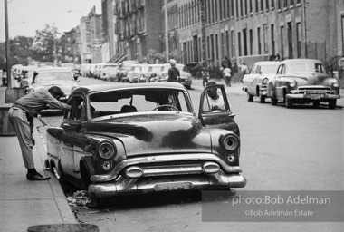 The Bedford Stuyvesant ghetto,  Brooklyn,  New York City.  1963