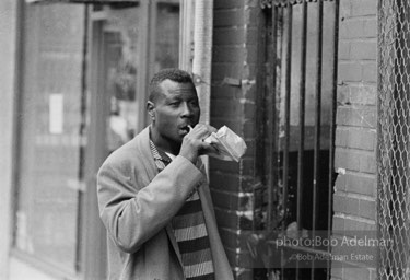 The Bedford Stuyvesant ghetto,  Brooklyn,  New York City.  1963