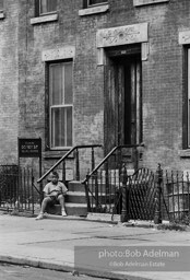 The Bedford Stuyvesant ghetto,  Brooklyn,  New York City.  1963