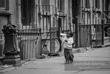 The Bedford Stuyvesant ghetto,  Brooklyn,  New York City.  1963