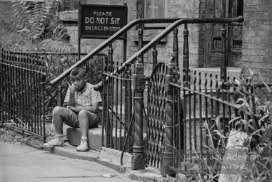 The Bedford Stuyvesant ghetto,  Brooklyn,  New York City.  1963