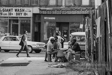 The Bedford Stuyvesant ghetto,  Brooklyn,  New York City.  1963