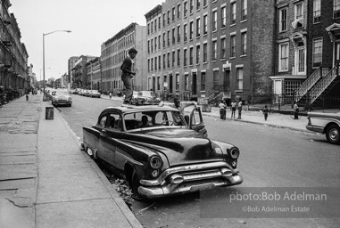 The Bedford Stuyvesant ghetto,  Brooklyn,  New York City.  1963