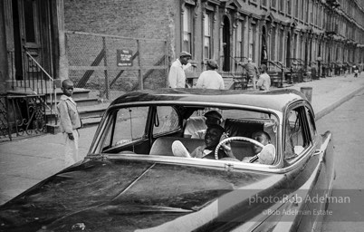 The Bedford Stuyvesant ghetto,  Brooklyn,  New York City.  1963