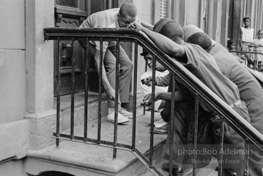 The Bedford Stuyvesant ghetto,  Brooklyn,  New York City.  1963