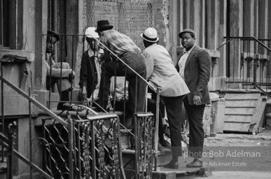 The Bedford Stuyvesant ghetto,  Brooklyn,  New York City.  1963