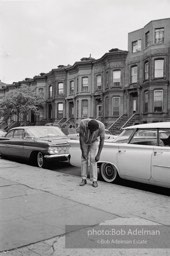 The Bedford Stuyvesant ghetto,  Brooklyn,  New York City.  1963