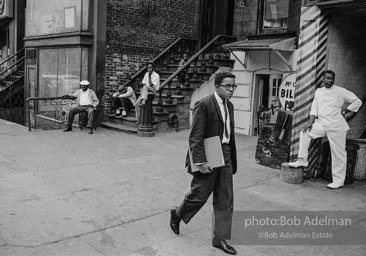 The Bedford Stuyvesant ghetto,  Brooklyn,  New York City.  1963