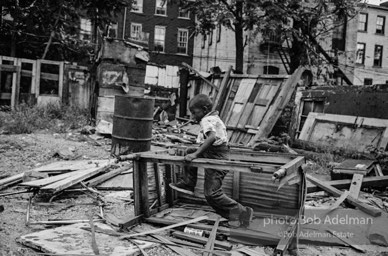 The Bedford Stuyvesant ghetto,  Brooklyn,  New York City.  1963