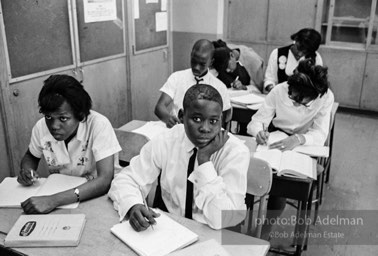 The Bedford Stuyvesant ghetto,  Brooklyn,  New York City.  1963