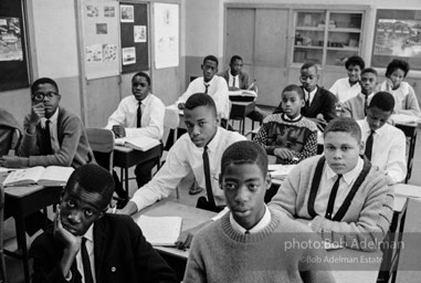 The Bedford Stuyvesant ghetto,  Brooklyn,  New York City.  1963