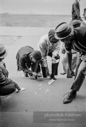 The Bedford Stuyvesant ghetto,  Brooklyn,  New York City.  1963