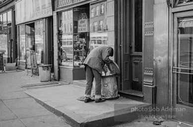 The Bedford Stuyvesant ghetto,  Brooklyn,  New York City.  1963