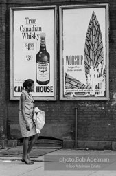 The Bedford Stuyvesant ghetto,  Brooklyn,  New York City.  1963