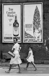 The Bedford Stuyvesant ghetto,  Brooklyn,  New York City.  1963