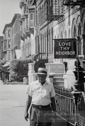 The Bedford Stuyvesant ghetto,  Brooklyn,  New York City.  1963