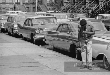 The Bedford Stuyvesant ghetto,  Brooklyn,  New York City.  1963