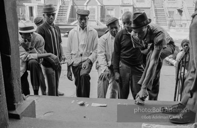 The Bedford Stuyvesant ghetto,  Brooklyn,  New York City.  1963