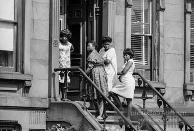 The Bedford Stuyvesant ghetto,  Brooklyn,  New York City.  1963