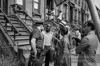 The Bedford Stuyvesant ghetto,  Brooklyn,  New York City.  1963