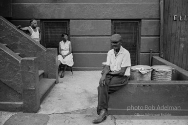 The Bedford Stuyvesant ghetto,  Brooklyn,  New York City.  1963