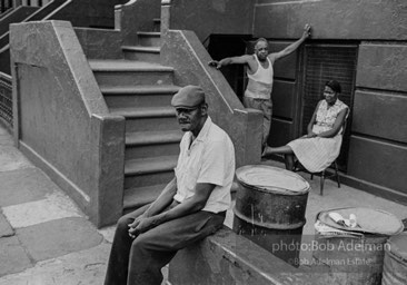 The Bedford Stuyvesant ghetto,  Brooklyn,  New York City.  1963