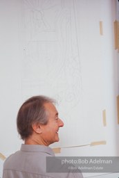 photo©Bob Adelman estate. Artwork©Estate of Roy Lichtenstein.