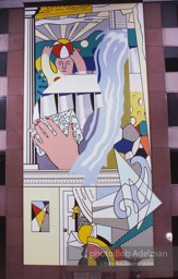 photo©Bob Adelman estate. Artwork©Estate of Roy Lichtenstein.