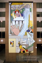 photo©Bob Adelman estate. Artwork©Estate of Roy Lichtenstein.