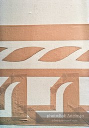 From Mural with Blue Brushstroke. New York City, 1985-86photo©Bob Adelman estate. Artwork©Estate of Roy Lichtenstein.