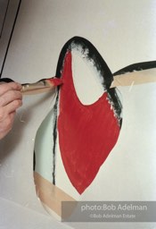 photo©Bob Adelman estate. Artwork©Estate of Roy Lichtenstein.