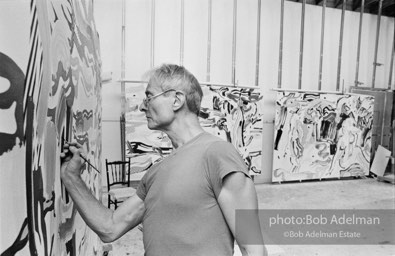 Roy Lichtenstein, Brushstroke Landscapes, 1984. photo©Bob Adelman Estate. Artwork©Estate of Roy Lichtenstein.