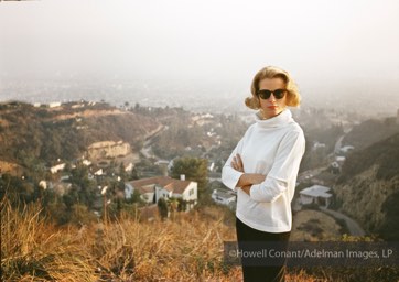 Grace Kelly. Hollywood Hills, 1955.