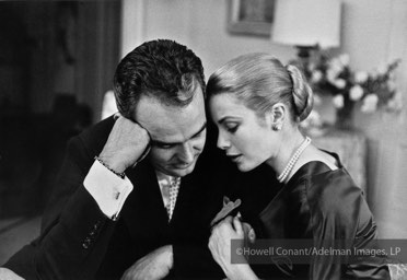 Engagement announcement, Prince Rainier and Grace Kelly. New York City. February, 1956.
