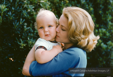 Grace with Albert. 1959. Grace and Howell Conant collaborated on portraits  showing the transformation from actress to princess and the joys of motherhood.