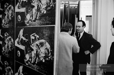 Ivan Karp at the Leo Castelli Gallery, New York City, 1965.-Leo CAstelli Gallery