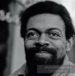 Soul on fire: Amiri Baraka, Harlem, New York City. 1966

“Gifted poet, brilliant essayist, startling playwright
Amiri Baraka, who I knew as Leroi Jones in his youth,
has spent his life searching for the answers to the problems of African Americans — a search for systematic
answers to bedeviling questions.  His quest led him
to Black Nationalism and, later, Scientific Socialism.”