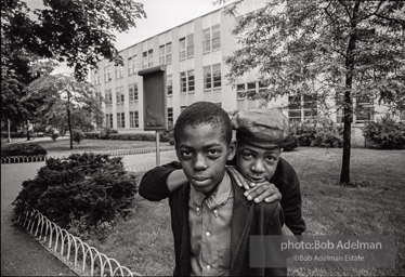 After school, J.H.S. 217. Briarwood, Jamaica, Queens, N.Y. 1968